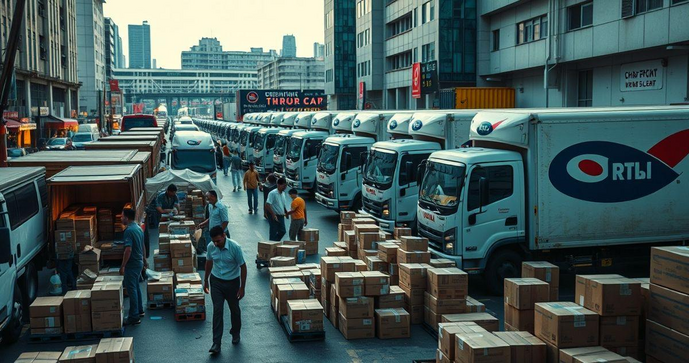 Transporte Fracionado em SP como Solução Eficiente para Suas Necessidades Logísticas